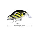 1pcs 52mm 8.5g Crank Fishing Lure Wobbler Floating Artificial plastic Hard Bait Trout Crankbait Bass Pike Japan Fishing Tackle