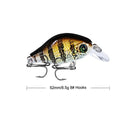 1pcs 52mm 8.5g Crank Fishing Lure Wobbler Floating Artificial plastic Hard Bait Trout Crankbait Bass Pike Japan Fishing Tackle
