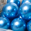 20pcs Metallic Gold Silver Green Purple Ballon Wedding Happy Birthday Latex Balloons Metal Chrome Balloon Air Helium Baloon