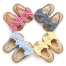 2020 Baby Girls Bow Knot Sandals Cute Summer Soft Sole Flat Princess Shoes Infant Non-Slip First Walkers