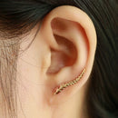 2020 New Fashion Simulated Pearls Pendient Angel Wings Leaf Feather Flowers Stud Earrings For Women Wedding Jewelry