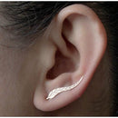 2020 New Fashion Simulated Pearls Pendient Angel Wings Leaf Feather Flowers Stud Earrings For Women Wedding Jewelry