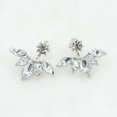 2020 New Fashion Simulated Pearls Pendient Angel Wings Leaf Feather Flowers Stud Earrings For Women Wedding Jewelry