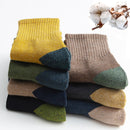 2020 New Japanese Harajuku Socks Autumn Winter Warm Men's Socks Thicke Terry Breathable High Quality Casual Business Socks Male