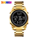 SKMEI Digital 2 Time Mens Watches Fashion LED Men Digital Wristwatch Chrono Count Down Alarm Hour For Mens reloj hombre 1611