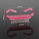4 type Nail Cleaning Brush Tools Remove Dust Powder Brush Nail File Art for Manicure Pedicure Acrylic makeup brushes Face Care