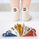 Soft Cotton Breathable Mesh Kids Socks Summer Short Tubes Baby Girls Socks Newborn Baby Boy Happy Socks Infant Clothing 5Pairs