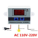 10A 12V 24V 220VAC Digital LED Temperature Controller XH-W3001 For Incubator Cooling Heating Switch Thermostat NTC Sensor