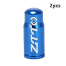 2Pcs MTB Mountain Bike Dustproof Aluminum Alloy Wheel Tire Valve Cap Protector Pump Cover Gas Nozzle Caps Cycling Accessories