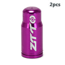 2Pcs MTB Mountain Bike Dustproof Aluminum Alloy Wheel Tire Valve Cap Protector Pump Cover Gas Nozzle Caps Cycling Accessories