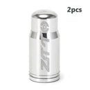 2Pcs MTB Mountain Bike Dustproof Aluminum Alloy Wheel Tire Valve Cap Protector Pump Cover Gas Nozzle Caps Cycling Accessories