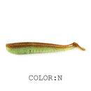 2019 Supercontinent 50mm 80mm 95mm 110mm Fishing Lures soft lure Artificial bait Predator Tackle for pike and Pike