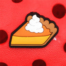 1pcs Foods Shoe Charms Cute Sushi Cookies Ice Cream Cake PVC Shoes Accessories Decoraciones for Croc Buckle jibz Kids Gifts