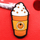 1pcs Foods Shoe Charms Cute Sushi Cookies Ice Cream Cake PVC Shoes Accessories Decoraciones for Croc Buckle jibz Kids Gifts