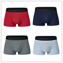 4 pcs/lot Large Loose men underwear Male Panties Cotton UnderPants Men Boxers Big Yards Men's Panties Plus Size 4XL 5XL 6XL