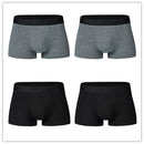 4 pcs/lot Large Loose men underwear Male Panties Cotton UnderPants Men Boxers Big Yards Men's Panties Plus Size 4XL 5XL 6XL