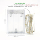 2M 5M 10M LED String lights Silver Wire Christmas Garlands Festoon led Fairy Light Christmas Decorations for Home Room Tree