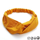 17KM 13 Color Cotton Headband For Women Girl Baby Headband 2020 Elastic Knot Headbands Twist Fashion Cross Hair Accessories