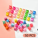 10/20/30/50 Pcs/Bag Cute Girls Women Flower Crown Animals Baby Hair Claws Children Hairpins Hair Clips Kid Hair Accessories Set