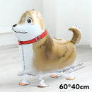 Mixes Walking Animal HELIUM Balloons Cute Cat Dog Panda Dinosaur Tiger pet air Ballons birthday party decorations kids and adult