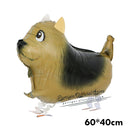 Mixes Walking Animal HELIUM Balloons Cute Cat Dog Panda Dinosaur Tiger pet air Ballons birthday party decorations kids and adult