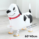 Mixes Walking Animal HELIUM Balloons Cute Cat Dog Panda Dinosaur Tiger pet air Ballons birthday party decorations kids and adult