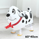 Mixes Walking Animal HELIUM Balloons Cute Cat Dog Panda Dinosaur Tiger pet air Ballons birthday party decorations kids and adult