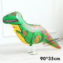 Mixes Walking Animal HELIUM Balloons Cute Cat Dog Panda Dinosaur Tiger pet air Ballons birthday party decorations kids and adult