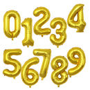 Giant Size 40&42 Inch Blue/Pink Big Number Foil Balloons 0-9 Birthday Wedding Engagement Party Decor Globos Kids Ball Supplies