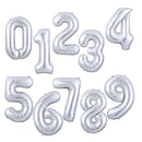 Giant Size 40&42 Inch Blue/Pink Big Number Foil Balloons 0-9 Birthday Wedding Engagement Party Decor Globos Kids Ball Supplies