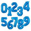 Giant Size 40&42 Inch Blue/Pink Big Number Foil Balloons 0-9 Birthday Wedding Engagement Party Decor Globos Kids Ball Supplies
