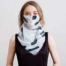 2020 new Bandana Chiffon scarf Women Brand Summer Wraps Floral fashion Neck Scarves