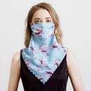 2020 new Bandana Chiffon scarf Women Brand Summer Wraps Floral fashion Neck Scarves