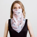2020 new Bandana Chiffon scarf Women Brand Summer Wraps Floral fashion Neck Scarves