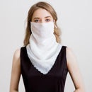 2020 new Bandana Chiffon scarf Women Brand Summer Wraps Floral fashion Neck Scarves
