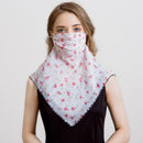 2020 new Bandana Chiffon scarf Women Brand Summer Wraps Floral fashion Neck Scarves