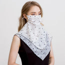 2020 new Bandana Chiffon scarf Women Brand Summer Wraps Floral fashion Neck Scarves