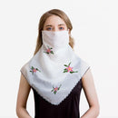 2020 new Bandana Chiffon scarf Women Brand Summer Wraps Floral fashion Neck Scarves