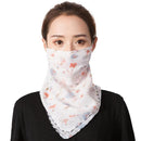 2020 new Bandana Chiffon scarf Women Brand Summer Wraps Floral fashion Neck Scarves