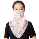 2020 new Bandana Chiffon scarf Women Brand Summer Wraps Floral fashion Neck Scarves