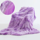 Shaggy Throw Blanket Soft Long Plush Bed Cover Blanket Fluffy Faux Fur Bedspread Blankets for Beds Couch Sofa