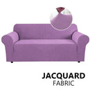 Jacquard Stretch Sofa Cover for Living Room Elastic Sofa Slipcover Sectional Couch Cover Furniture Protector 1/2/3/4 Seater