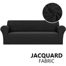 Jacquard Stretch Sofa Cover for Living Room Elastic Sofa Slipcover Sectional Couch Cover Furniture Protector 1/2/3/4 Seater