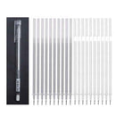 21pcs/set White Marker Pens 0.6mm Waterproof Highlighter Paint Marker Pen Sketch Drawing Art Markers Comic Design Fine Liner Pen