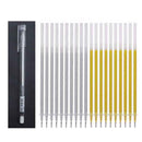 21pcs/set White Marker Pens 0.6mm Waterproof Highlighter Paint Marker Pen Sketch Drawing Art Markers Comic Design Fine Liner Pen