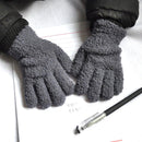 Warmom Plush Thick Warm Baby Gloves Winter Plus Velvet Mittens Children Kid Coral Fleece Full Finger Gloves For 1-4Y Kids Gloves