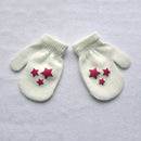 Warmom Plush Thick Warm Baby Gloves Winter Plus Velvet Mittens Children Kid Coral Fleece Full Finger Gloves For 1-4Y Kids Gloves