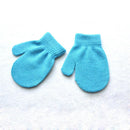 Warmom Plush Thick Warm Baby Gloves Winter Plus Velvet Mittens Children Kid Coral Fleece Full Finger Gloves For 1-4Y Kids Gloves