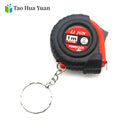 Mini Power Tape Measure Keychain Universal Pull Ruler Metric Tape Measure Retractable 1m Measuring Tape Meter Inch Tailor Tool A