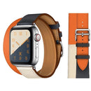 100% Genuine Cow Leather loop Bracelet Belt Band for Apple Watch 6 SE 5 4 42MM 38MM 44MM 40MM Strap for iWatch 6 5 4 Wristband
